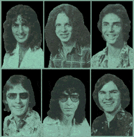 top: David Henman, Brian Greenway, Bill Trochim, bottom: Ritche Henman, Bob Segarini, Wayne Cullen