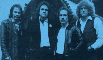 from left; Ron Foos, Randy Bachman, Chris Leighton, Frank Ludwig